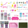 Barbie DreamHouse® Deluxe Domek 60 rocznica + 2 lalki - 1051669 - zdjęcie 3